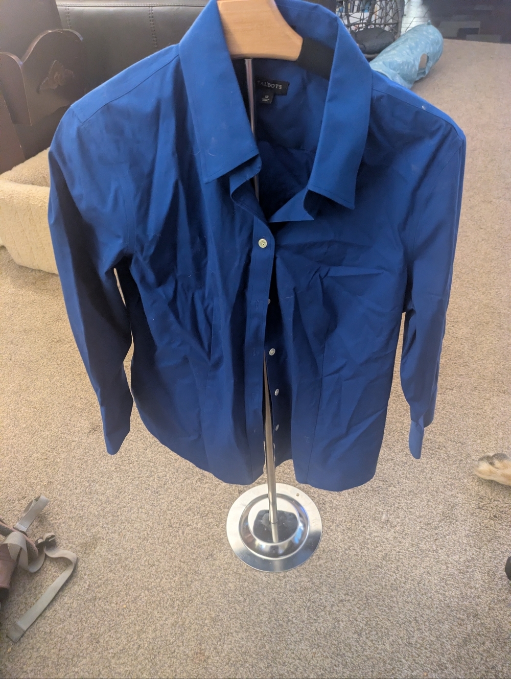 Talbots Dress Shirt - Deep Blue